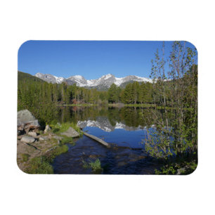 Sprague Lake II vid Rocky Mountain National Park Magnet