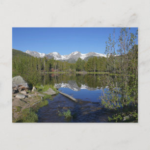 Sprague Lake II vid Rocky Mountain National Park Vykort