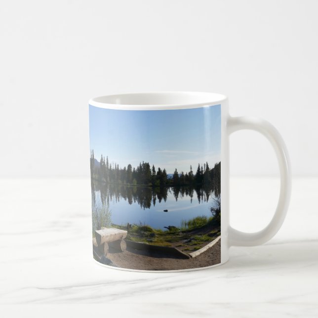 Sprague Lake Utsikt Kaffemugg (Höger)