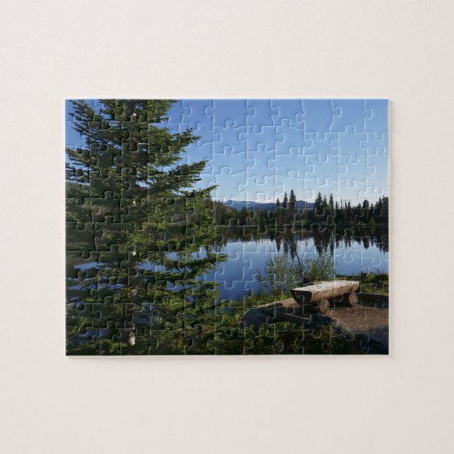 Sprague Lake Utsikt Pussel (Horisontell)