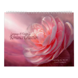 Språk av blommor - romansk samlingskalender kalender