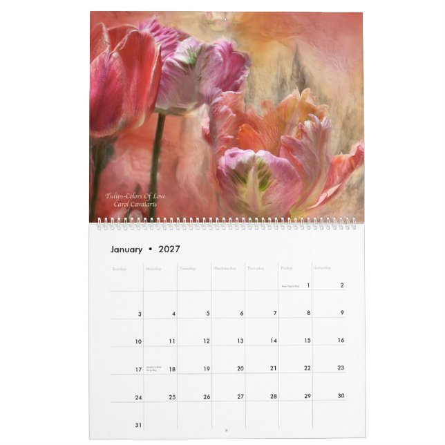 Språk av denRomantik colen 2011 kalender (Jan 2027)