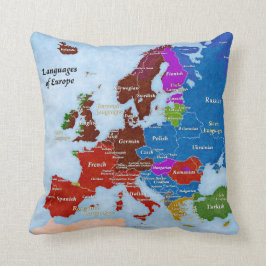 Språk av Europa kudder Kudde