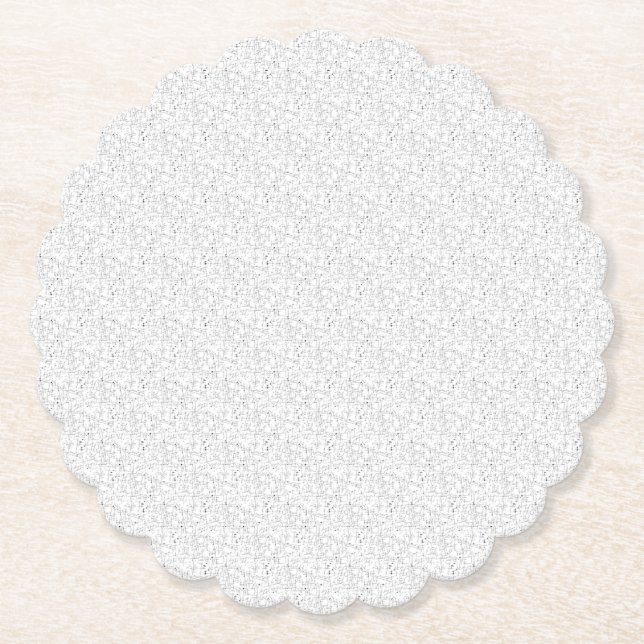 språk Design Fem Underlägg Papper (Framsida)