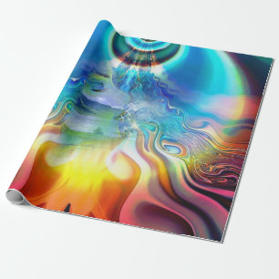 Språk för ljusvibrationer presentpapper