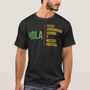 Språk för Student Practice Learning Gi T Shirt