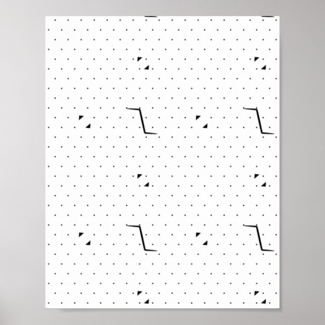 Språk, Grönt Vit pedestal-tecken Poster (Framsidan)