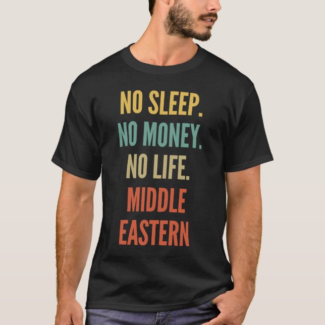 Språk i mitten Östra Studier utan att spara pengar T Shirt (Framsida)