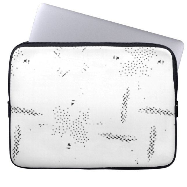 Språk, lätt Grått, Geyser Electronics Bag Laptop Fodral (Framsidan)