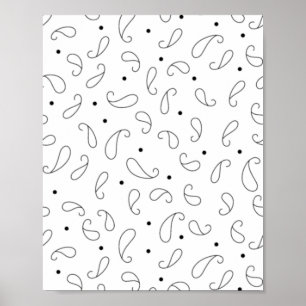 Språk, Mörk Grått Poster
