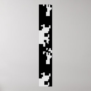 Språk, ökenstorm, inledande tecken poster