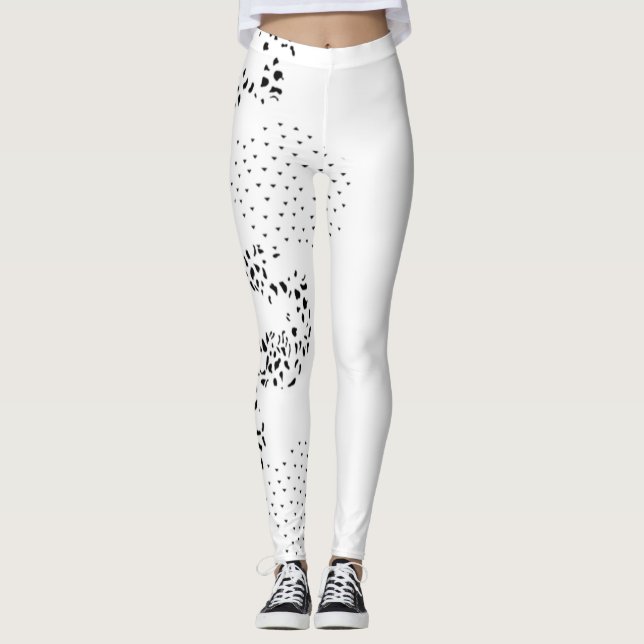 Språk, Snö Drift Leggings (Framsida)