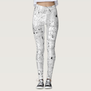 språkdesign ett hundra leggings