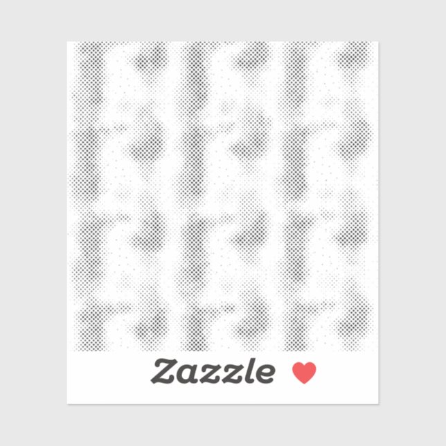 språkdesign fjorton klistermärken (Ark)