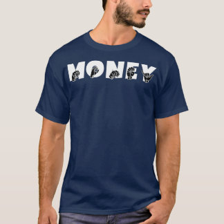 Språkdesign för MONEY ASL T Shirt