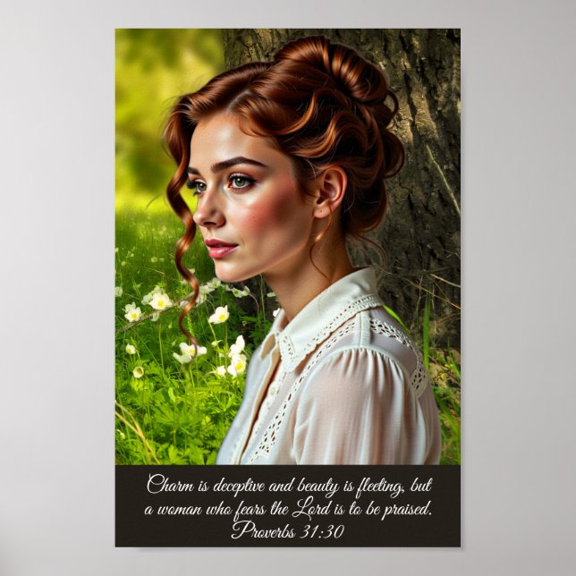 Språken 31 Kvinna Poster (Framsidan)