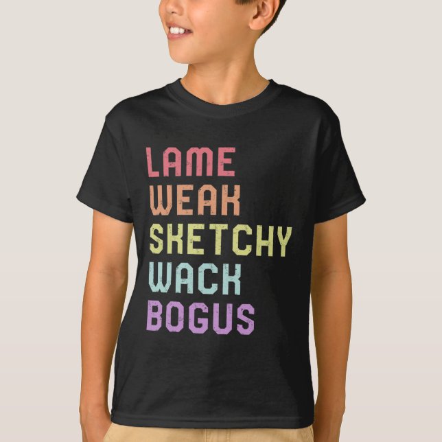 Språklammet Weak Asl Slang Tee Döv Awareness Mo (Framsida)