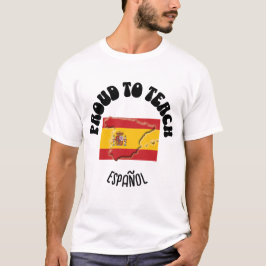 Språklärare STOPPADE TILL ESPAÑOL T Shirt
