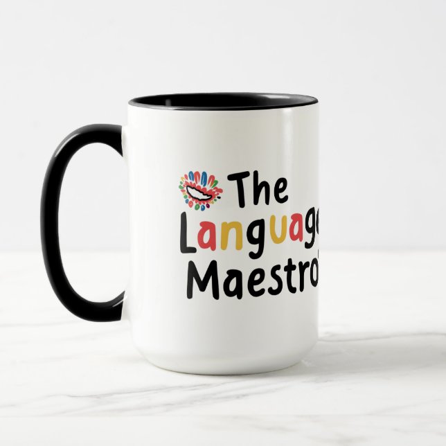 Språkmaestro Mugg (Vänster)