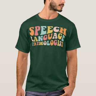 Språkpatologen Leopard Tal i Groovy Tal T Shirt