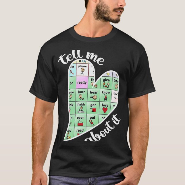 Språkpatologen Ord Matter Spe Spe, Tal T Shirt (Framsida)