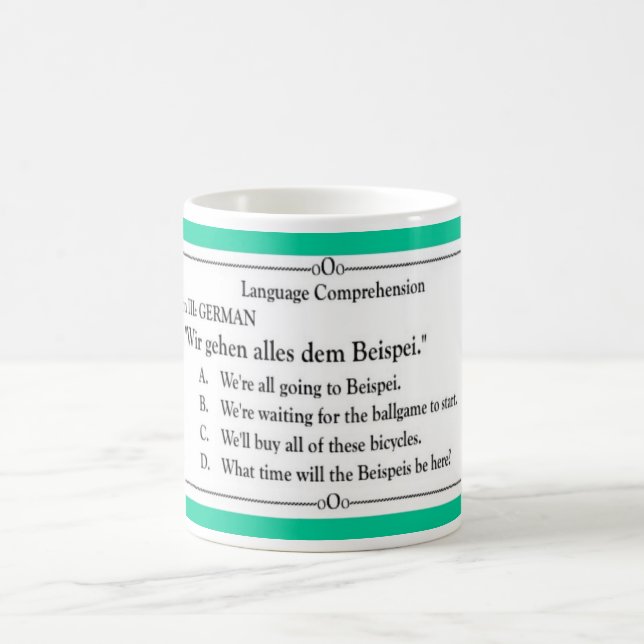 Språksamling - tysk 3 kaffemugg (Center)