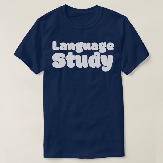 Språkstudie T Shirt (Design framsida)