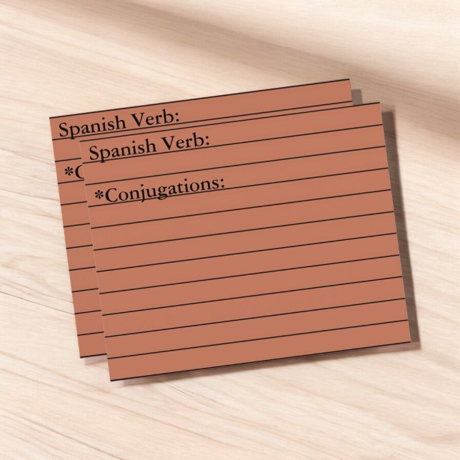 Språkutbildning & Grammatik Flashkort Pappersvaror (flashcard)