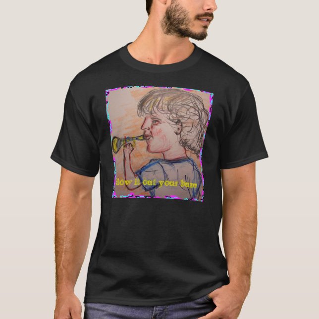 spränga ut ditt bum tee shirt (Framsida)