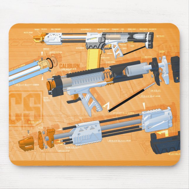 Sprängda Caliburn Musmatta (Framsidan)