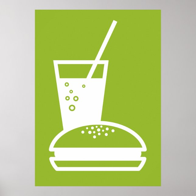 Sprängkapsel och grönt av lemonad smak poster (Framsidan)