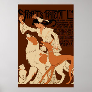 Spratt Patent Hund Biscuits Poster