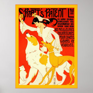 Spratt's Patent Ltd ~ Vintage Fransk Advertising Poster