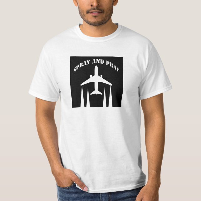 spray-and-pray chemtrails tröja (Framsida)
