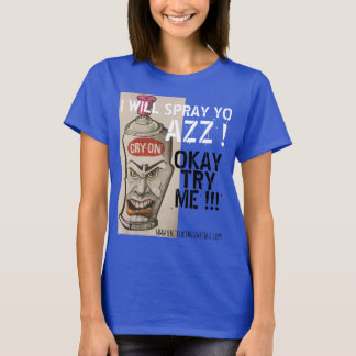 SPRAY CAN #1 BLUE T SHIRT