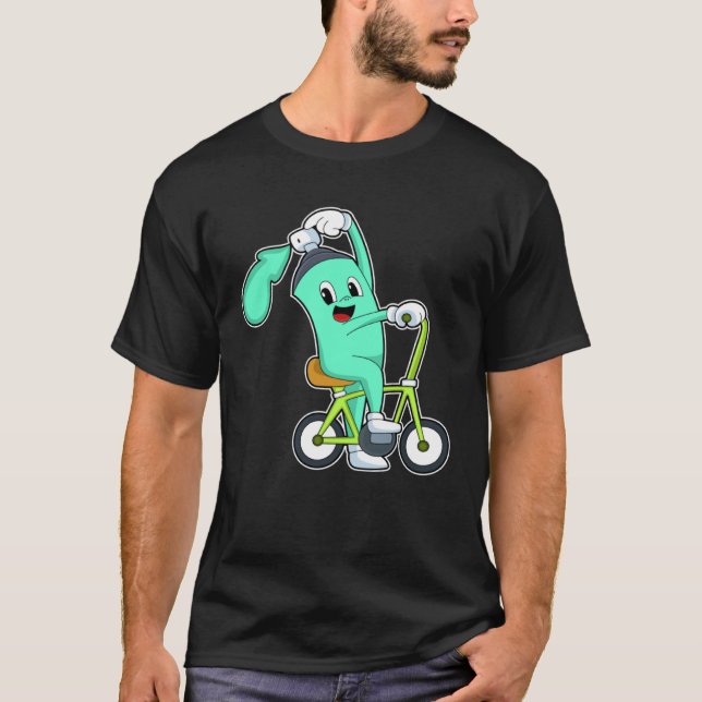 Spray can Bicycle T Shirt (Framsida)