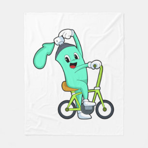 Spray-läsare med cykel fleecefilt