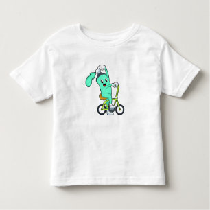 Spray-läsare med cykel t shirt