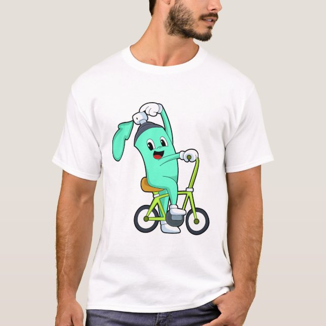 Spray-läsare med cykel t shirt (Framsida)