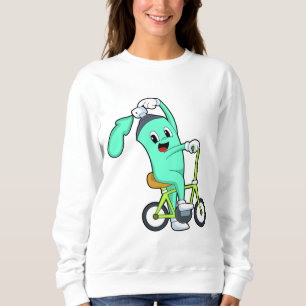 Spray-läsare med cykel t shirt