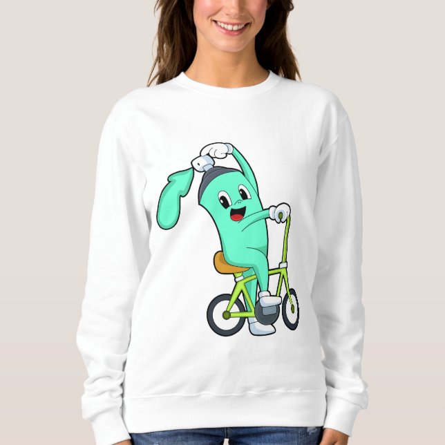 Spray-läsare med cykel t shirt (Framsida)