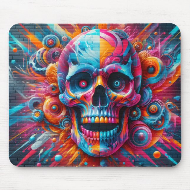 Spray Paint Skull Musmatta (Framsidan)