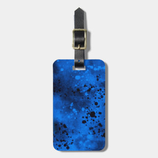 Spray Paint Splatter Effect Luggage Tag Bagagebricka