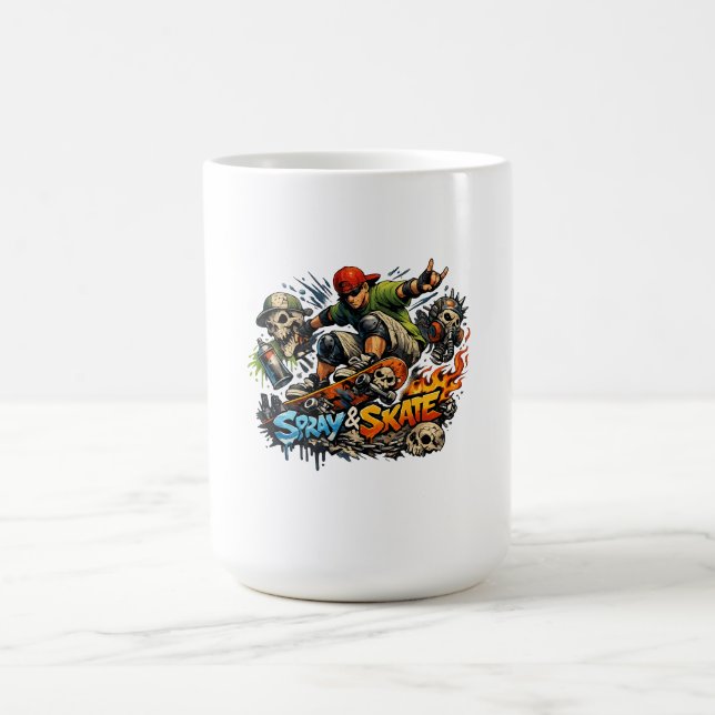 Spray & Skate Kaos Kaffemugg (Center)