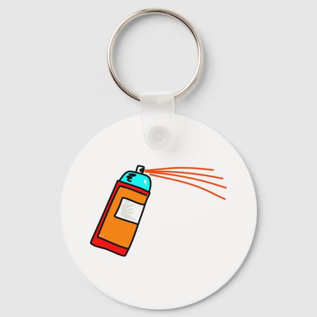 Spray-spelare Nyckelring (Framsida)