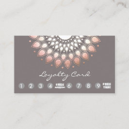 Spray Tan and Makeup Loyalty 10 Slår Lojalitetskort