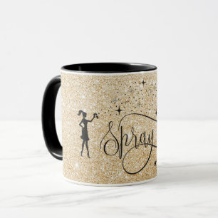 Spray Tan Mobile Spray Tanning Glittering Girl Mugg
