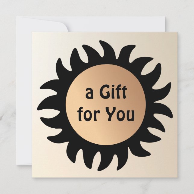 Spray Tan Tanning Salon Gift-certifikat Inbjudningar (Framsida)