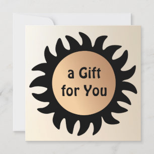 Spray Tan Tanning Salon Gift-certifikat Inbjudningar