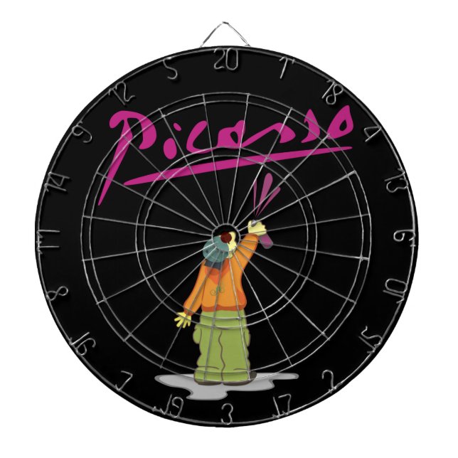 Sprayfärg Darttavla (Framsidan)